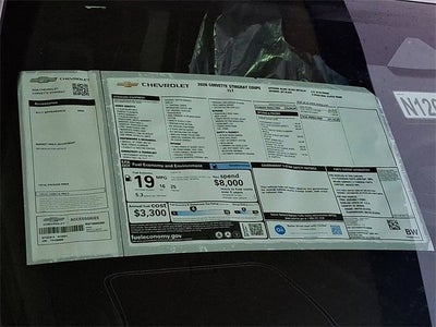 2026 Chevrolet Corvette Stingray 1LT