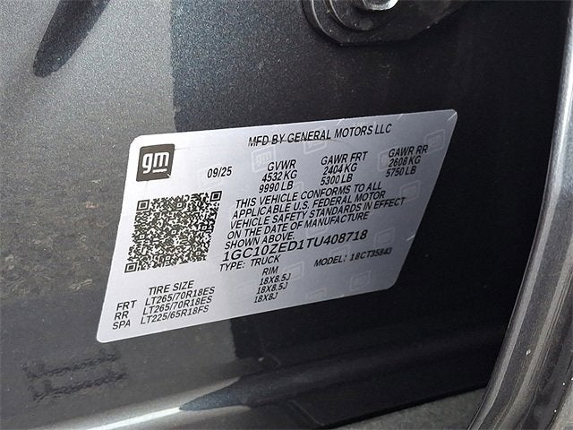 2026 Chevrolet Silverado EV LT - Extended Range