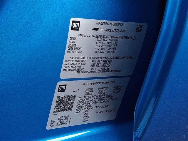 2026 Chevrolet Silverado 1500 LT (2FL)