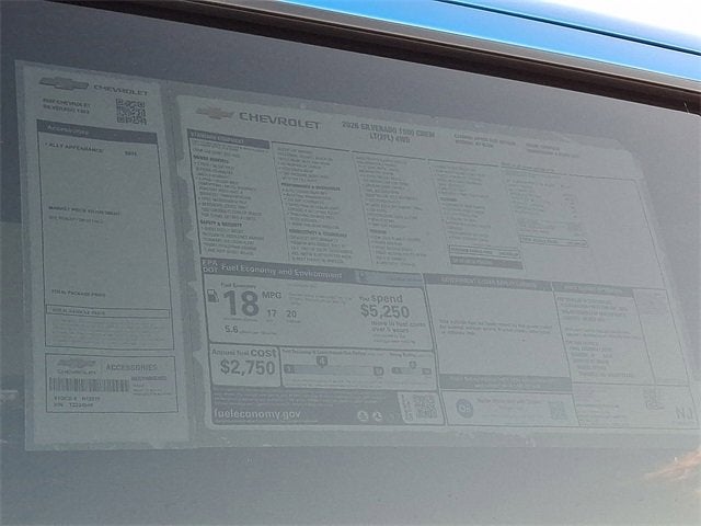 2026 Chevrolet Silverado 1500 LT (2FL)