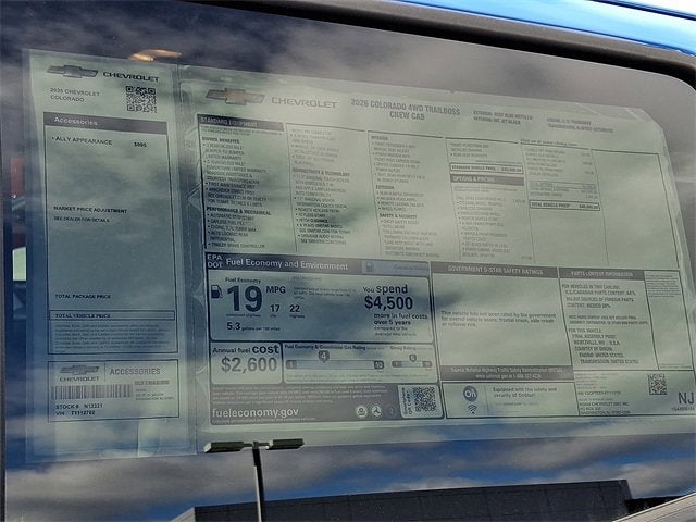 2026 Chevrolet Colorado Trail Boss