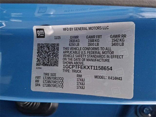 2026 Chevrolet Colorado ZR2