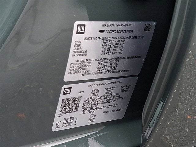 2026 Chevrolet Silverado 1500 LT