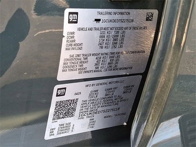 2025 Chevrolet Silverado 1500 LT