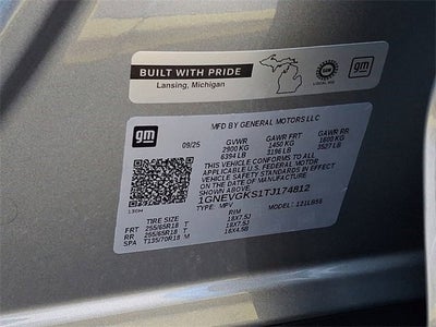 2026 Chevrolet Traverse LT