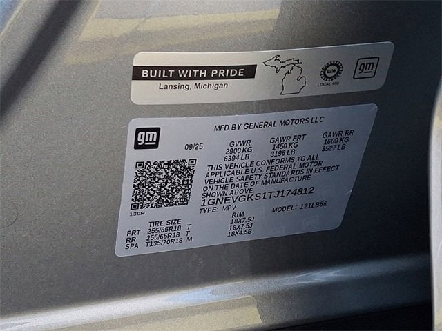 2026 Chevrolet Traverse LT