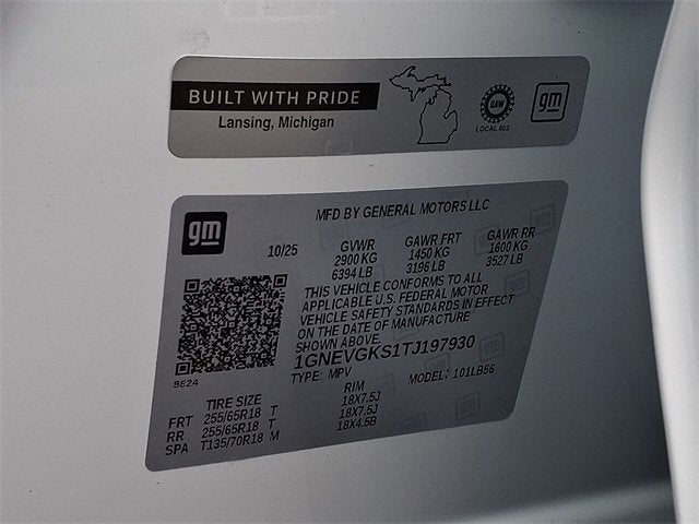 2026 Chevrolet Traverse LT