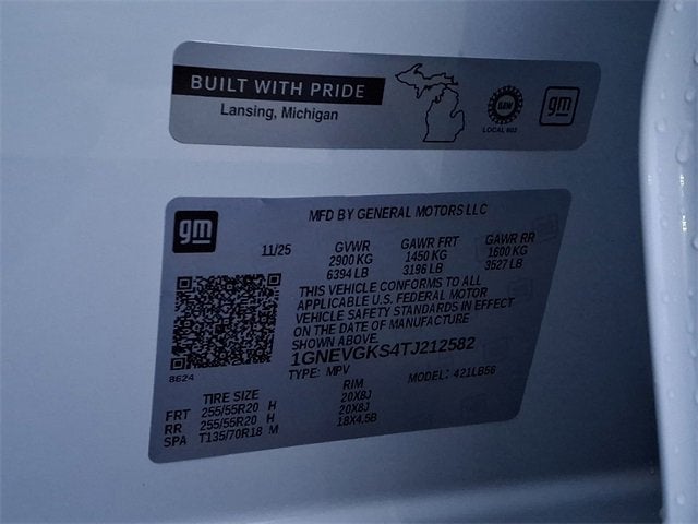 2026 Chevrolet Traverse LT