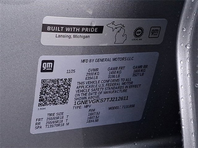 2026 Chevrolet Traverse LT