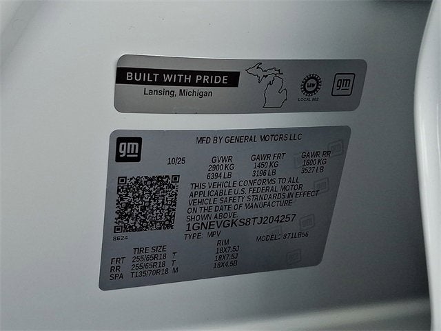 2026 Chevrolet Traverse LT