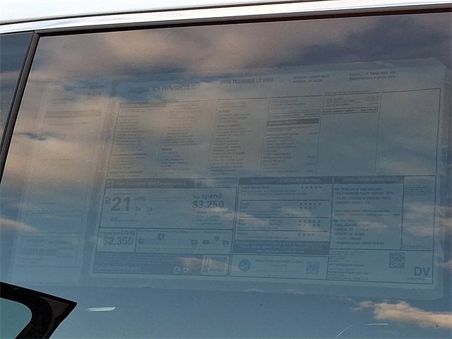 2026 Chevrolet Traverse LT