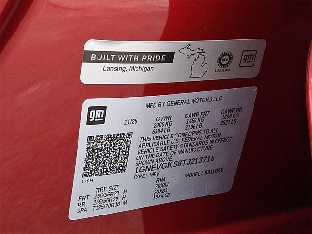 2026 Chevrolet Traverse LT