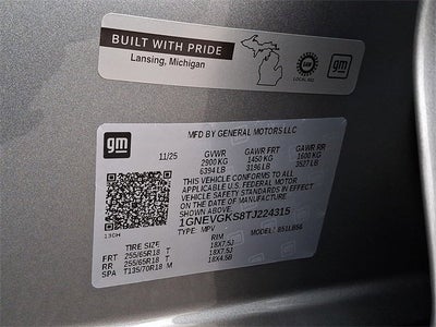 2026 Chevrolet Traverse LT