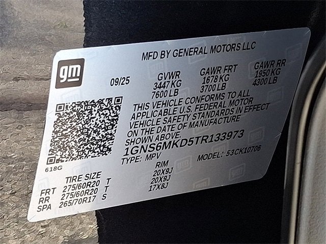 2026 Chevrolet Tahoe LS