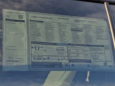 2026 Chevrolet Tahoe LT