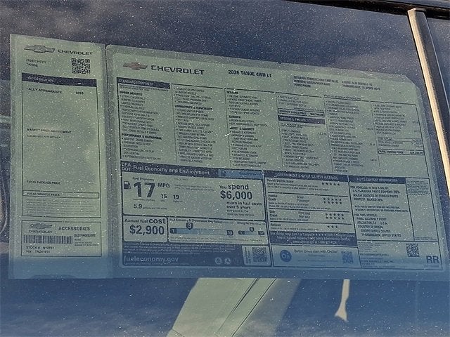 2026 Chevrolet Tahoe LT