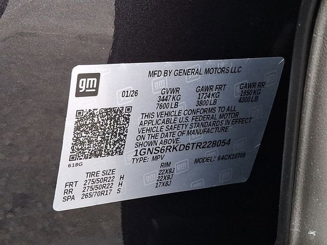 2026 Chevrolet Tahoe RST