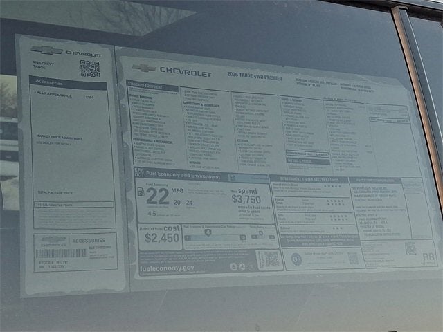 2026 Chevrolet Tahoe Premier