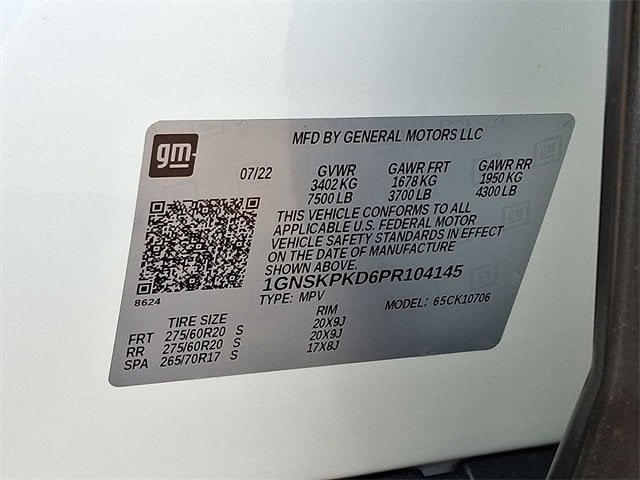 2023 Chevrolet Tahoe Z71