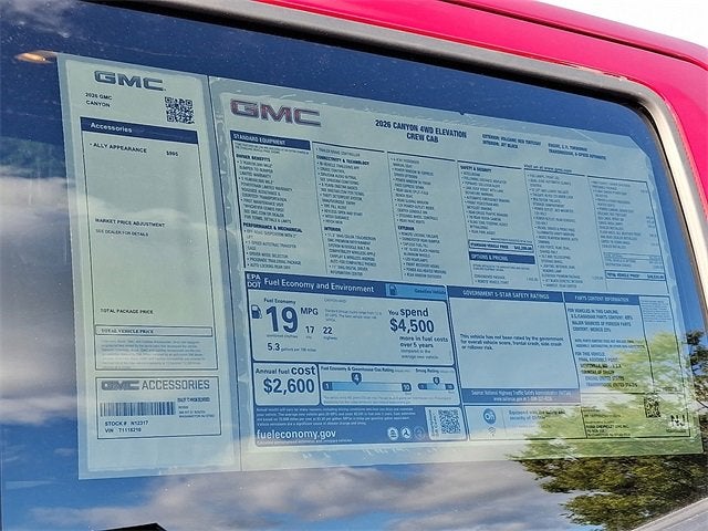 2026 GMC Canyon Elevation