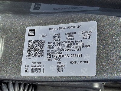 2025 GMC Canyon Elevation