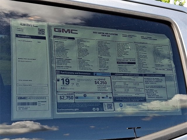 2025 GMC Canyon Elevation