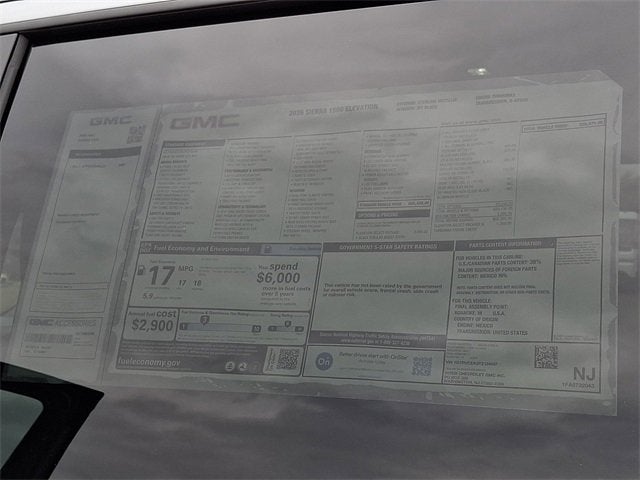 2026 GMC Sierra 1500 Elevation