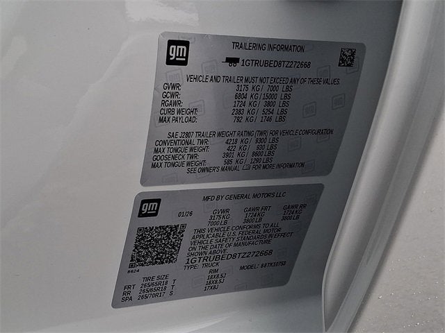 2026 GMC Sierra 1500 SLE