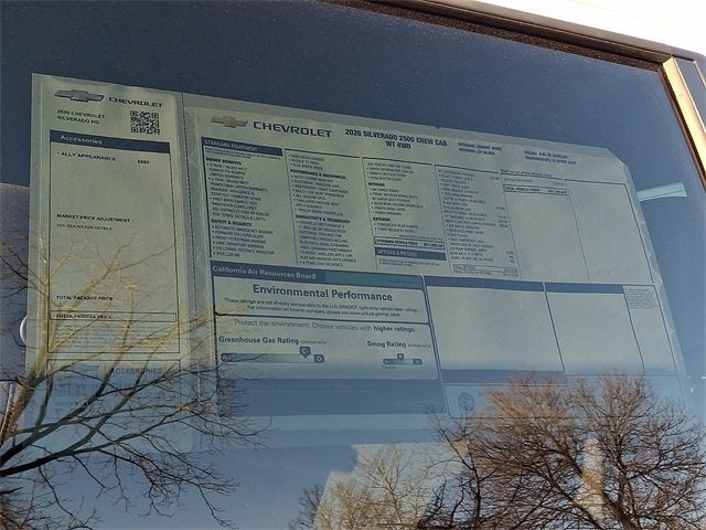 2026 Chevrolet Silverado 2500 HD WT