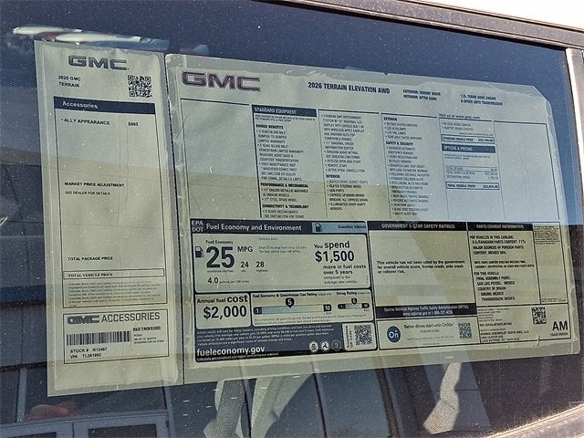 2026 GMC Terrain Elevation