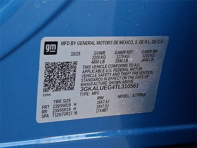 2026 GMC Terrain Elevation