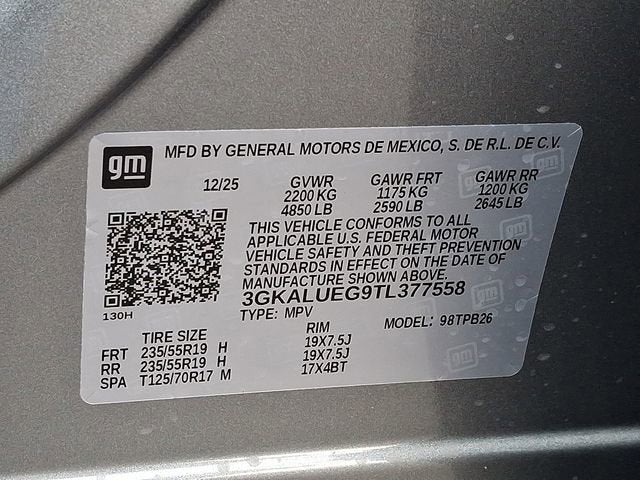 2026 GMC Terrain Elevation