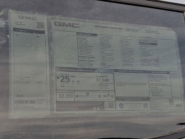 2026 GMC Terrain Elevation