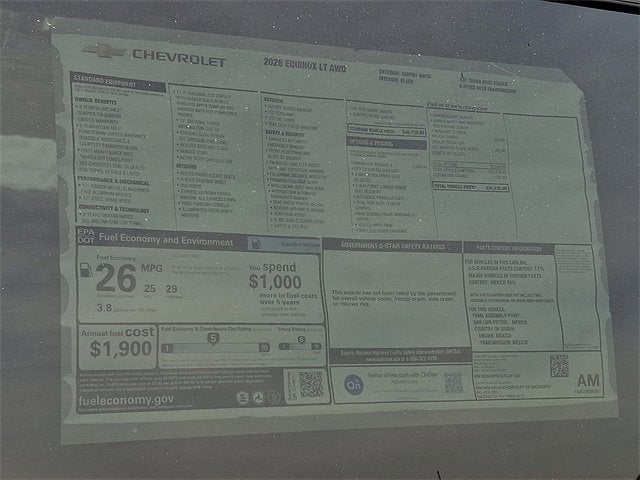 2026 Chevrolet Equinox LT