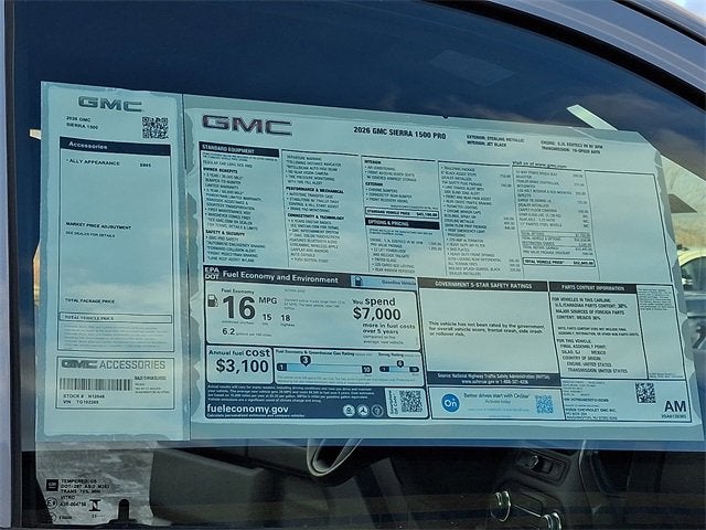 2026 GMC Sierra 1500 Pro