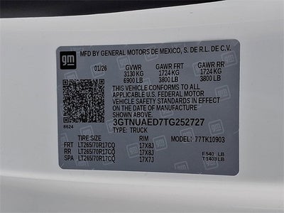 2026 GMC Sierra 1500 Pro