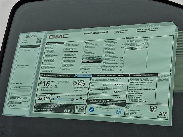 2026 GMC Sierra 1500 Pro