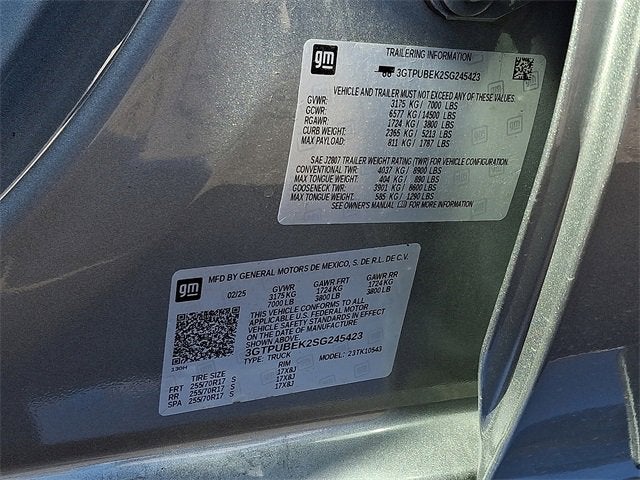 2025 GMC Sierra 1500 SLE