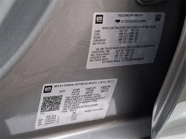 2026 GMC Sierra 1500 SLT