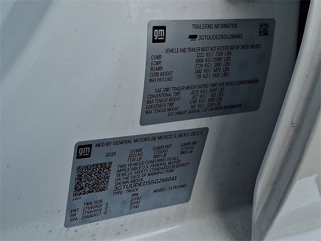 2025 GMC Sierra 1500 SLT