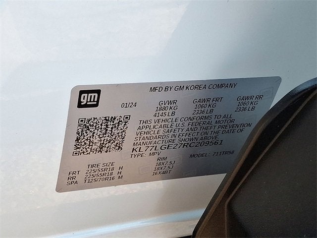 2024 Chevrolet Trax 1RS