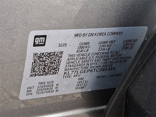 2026 Chevrolet Trax 1RS