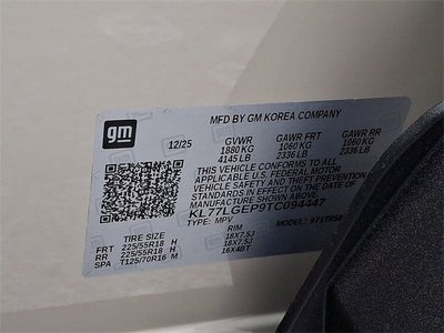 2026 Chevrolet Trax 1RS