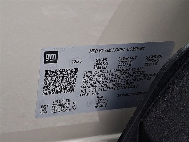 2026 Chevrolet Trax 1RS