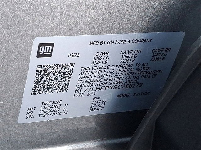 2025 Chevrolet Trax LT