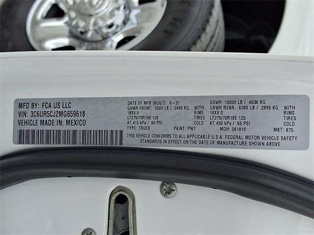 2021 RAM 2500 Tradesman 4x4 Crew Cab 6'4" Box