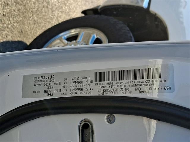 2020 RAM 2500 Tradesman 4x4 Crew Cab 8' Box