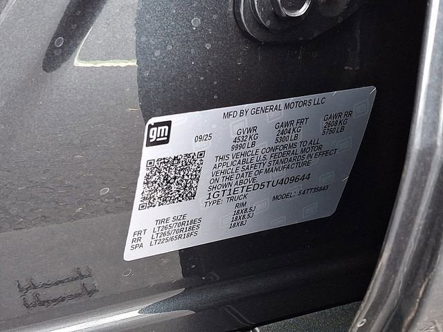 2026 GMC Sierra EV Elevation Extended Range