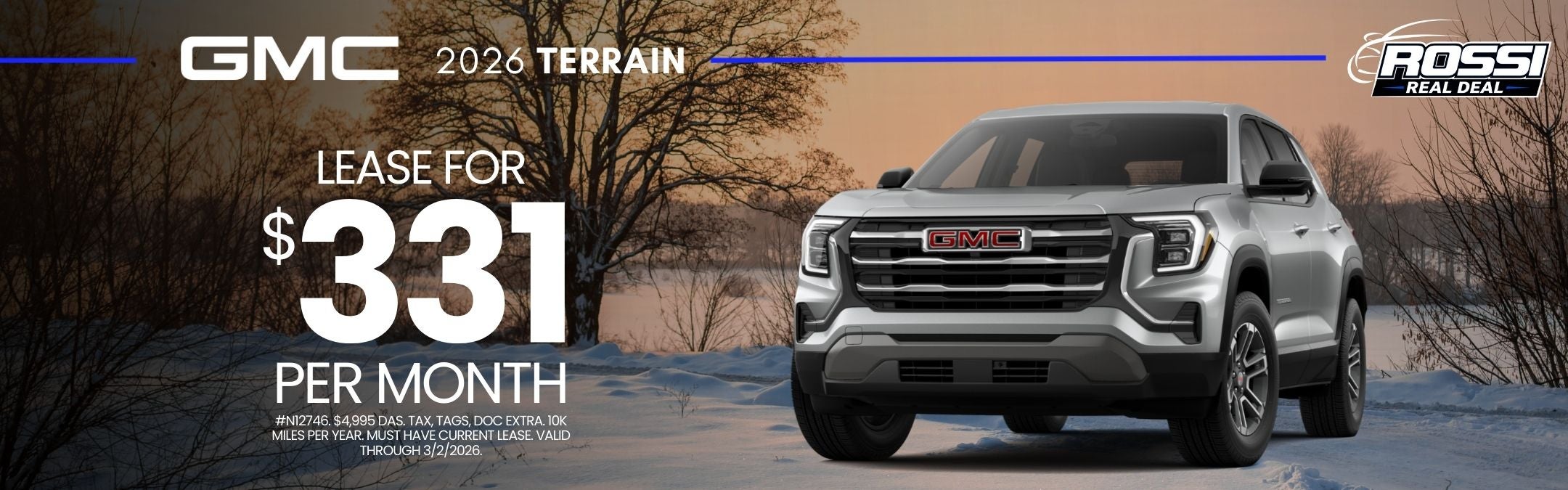 2026 GMC Terrain Lease Deals NJ