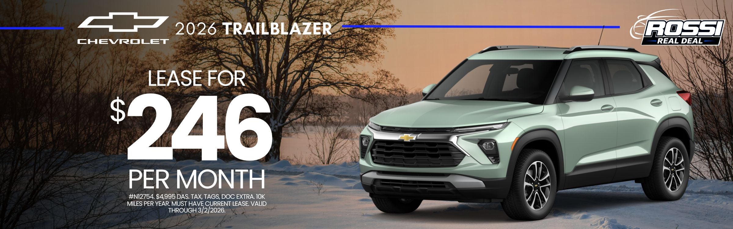 2026 Chevy Trailblazer Lease NJ